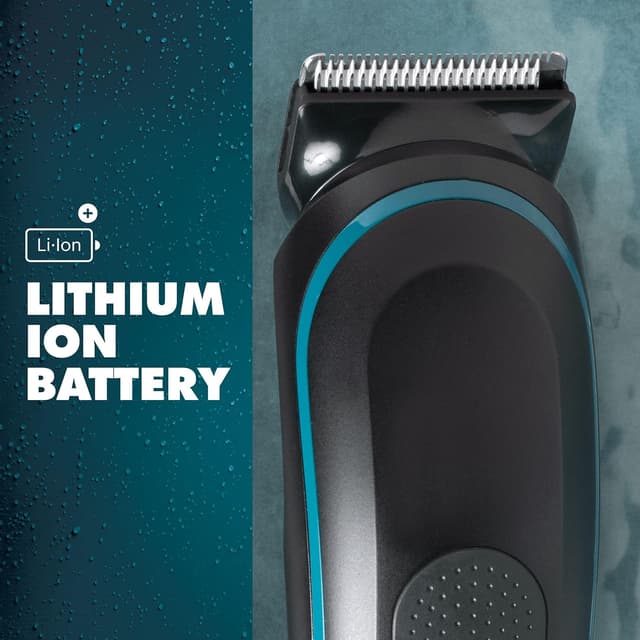 Detalle 2 de Gillette Intimate Trimmer i5 – Waterproof mens body and pubic hair groomer with lifetime sharp blades