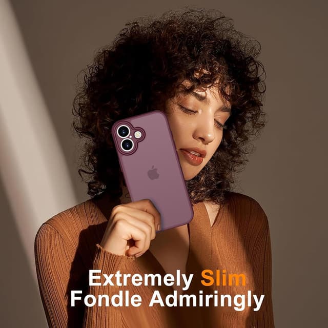 Thumbnail 6 de KPPIT iPhone 17 case (Shockproof Military Grade) in wine red – frosted translucent protection