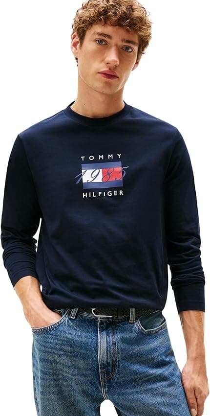 Thumbnail 5 de Tommy Hilfiger Camiseta manga larga XS 100% algodón