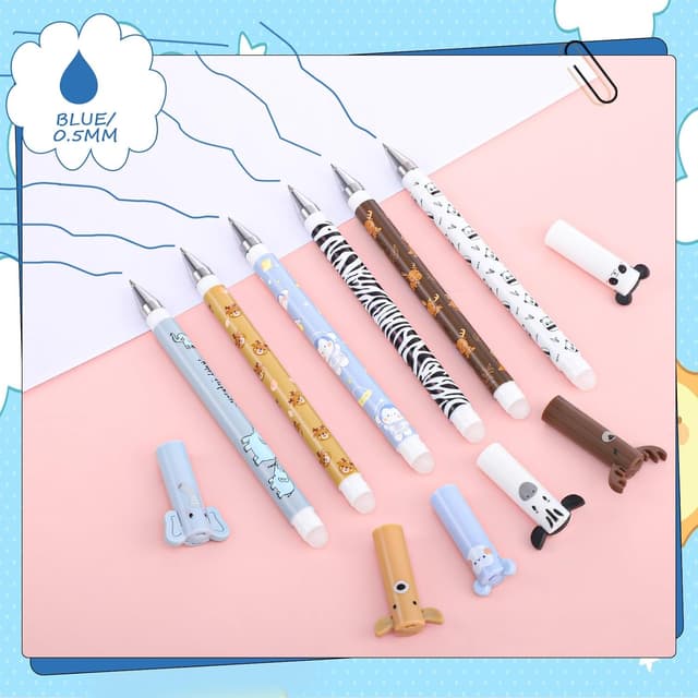 Detalle 2 de Radierbarer Kugelschreiber 12er Set 0,5 mm