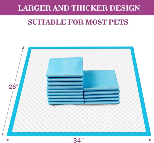 Thumbnail 6 de IMMCUTE Dog Pee Pads 28x34 XL
