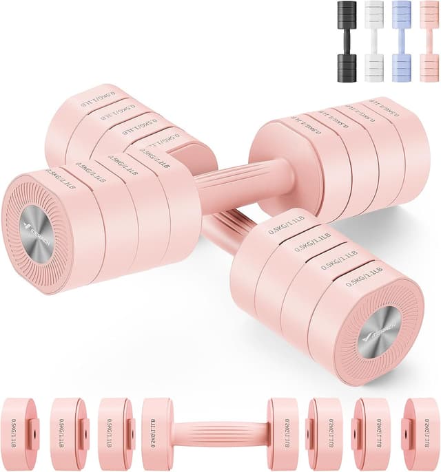 Detalle de MERACH Adjustable Dumbbell Set 8 kg