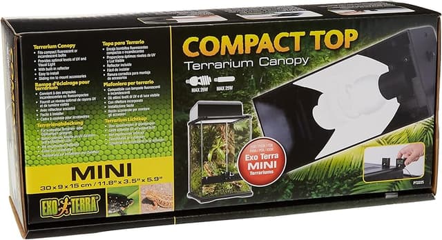 Imagen de Exo Terra Compact Top mini 30×9×15 cm para 1 lámpara en OfertitasTOP