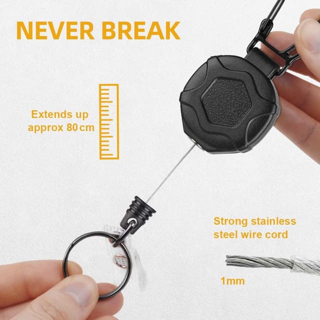 Thumbnail 3 de Vicloon Llavero Retráctil 2PCS