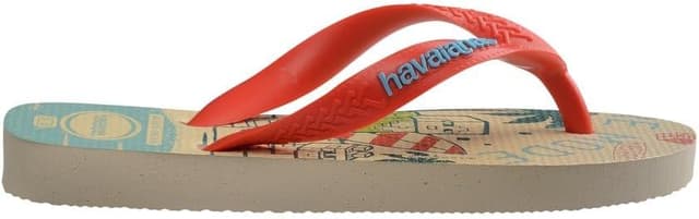 Detalle de Havaianas Minecraft (Mini Me) — tongs enfant beige & orange