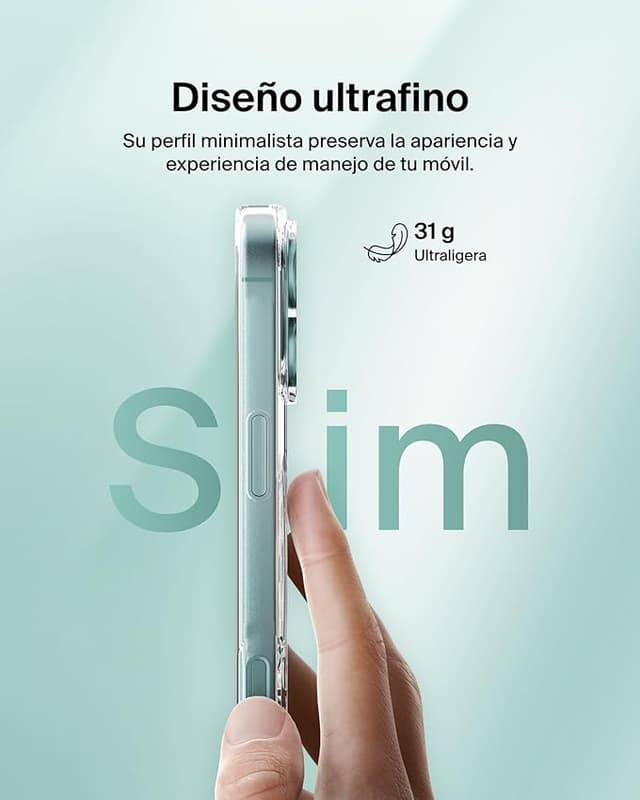 Thumbnail 5 de Belkin SheerForce Funda para iPhone 16 Plus MagSafe Transparente