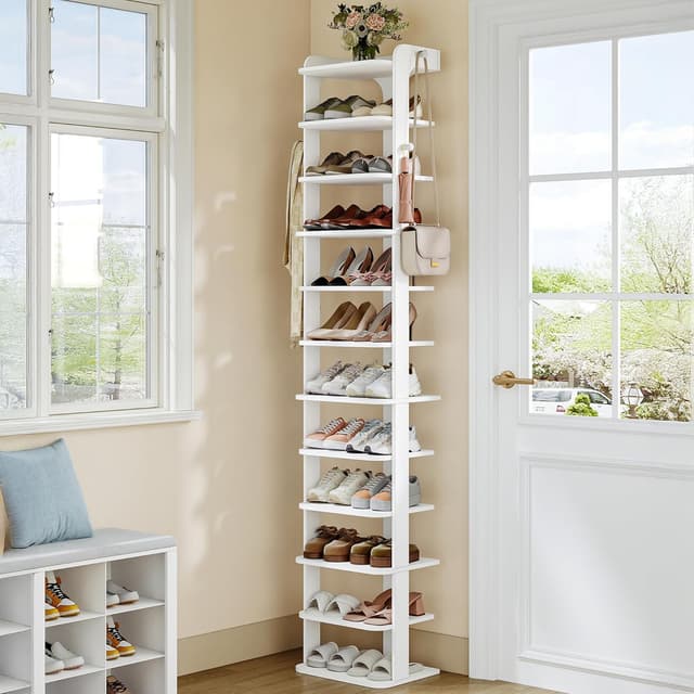 Detalle de Hzuaneri Étagère à Chaussures 12 niveaux