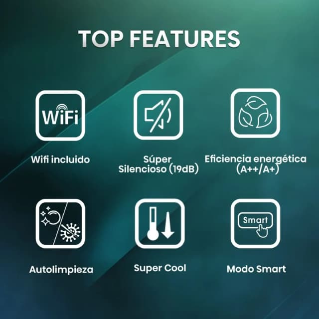 Thumbnail 1 de Hisense KC25YR03G Aire Acondicionado Split Inverter 🌬