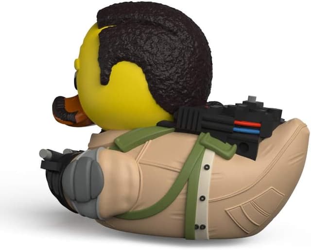 Detalle de TUBBZ Eco Ghostbusters Winston Zeddemore – Cosplaying Rubber Duck Vinyl Figure (Boxed Edition)