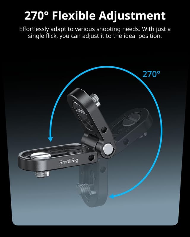 Thumbnail 2 de SMALLRIG MD5712 Faltbare Mini L‑Montageschiene 1,2 kg