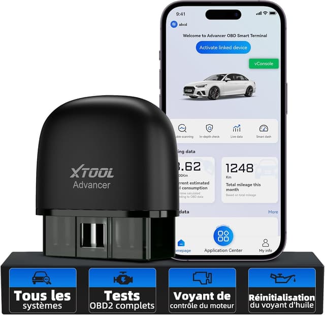 Detalle de XTOOL AD20 Pro scanner OBD2 BT5.0