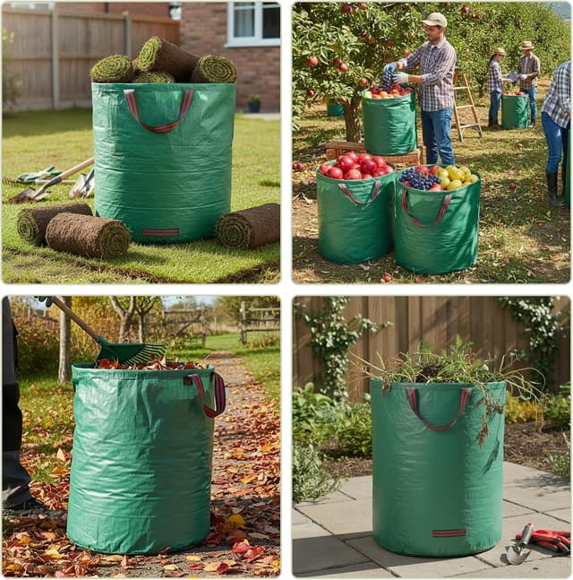 Thumbnail 1 de 500L Garden Bag 2-Pack with Handles