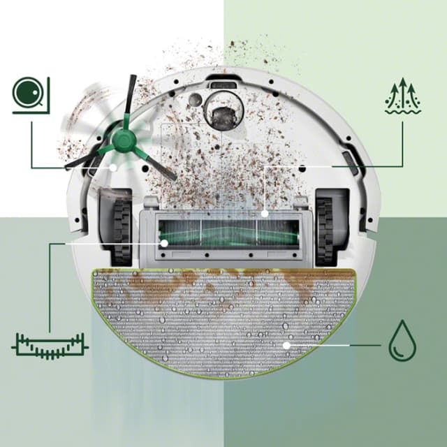 Detalle de iRobot Roomba 105 Combo: 75 Tage