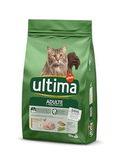 Detalle de Ultima Adult Pollo: comida seca para gatos adultos de 10 kg