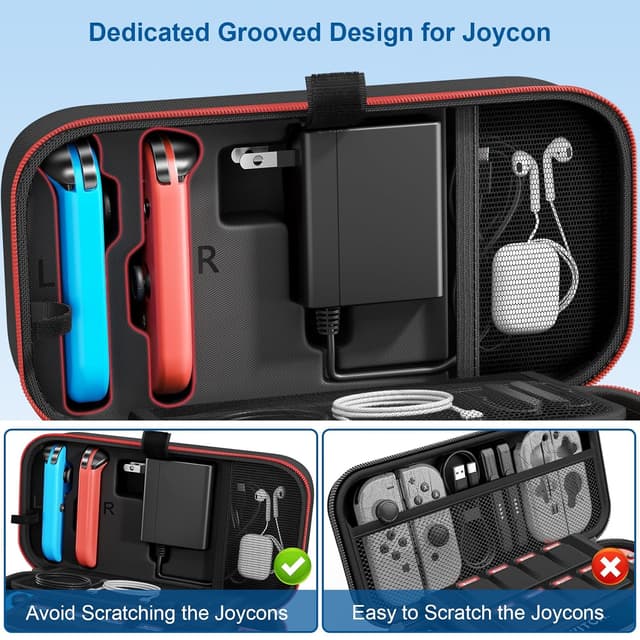 Thumbnail 1 de Fenolical Tasche Nintendo Switch OLED 20 Spiele