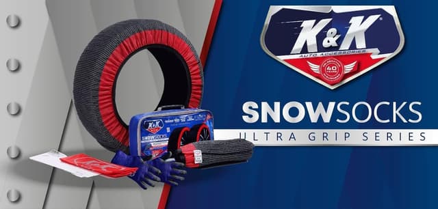 Thumbnail 3 de K&K Auto XL Snow Tire Socks 2-Pack for SUVs