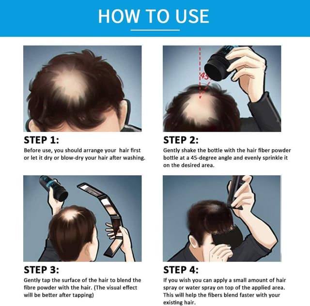 Thumbnail 4 de Fibras Capilares negro 27.5 g para adelgazamiento