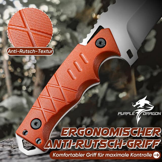 Thumbnail 3 de Purple Dragon couteau plein air đȘ