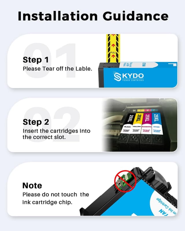Thumbnail 4 de 5 Pack 29XL Compatible Ink Cartridges 500‑page