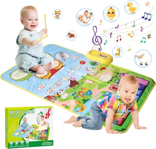 Detalle de Lavliy Music Mat Montessori toy for 1–3 years