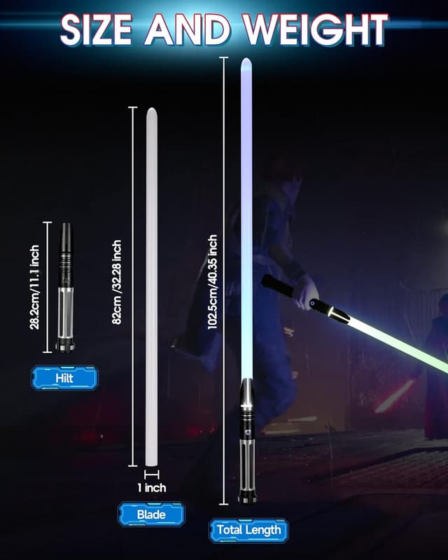 Thumbnail 6 de ANASABER S9 Duellierendes Lichtschwert 12 Farben