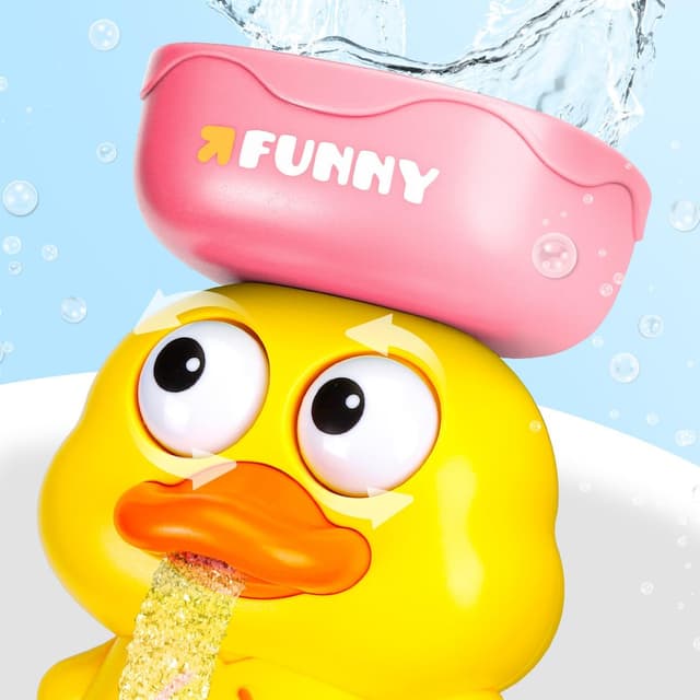 Thumbnail 4 de Cute Duck Pink Bath Toy for 18+ Months