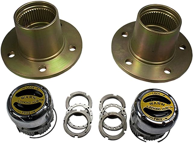 Detalle de Front Hub Conversion Kit for IH Scout (5 x 5.5 Bolt Pattern) — Includes Locking Hubs & Hardware