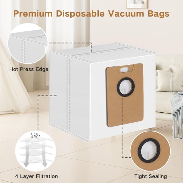 Thumbnail 2 de Tapo RV30 Max Plus dust bags 12-pack