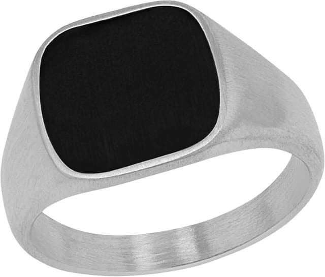 Detalle de s.Oliver Anillo hombre acero inoxidable 13 mm