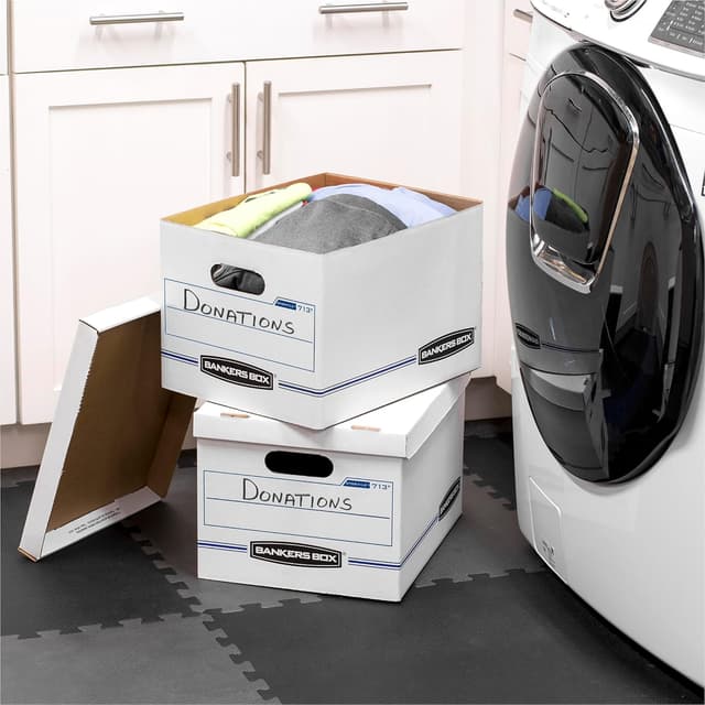 Detalle 2 de Bankers Box 30-Pack Basic Duty File Storage Boxes 30