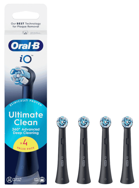 Thumbnail 1 de Oral-B iO Ultimate Clean Negro recambios pack 4 uds