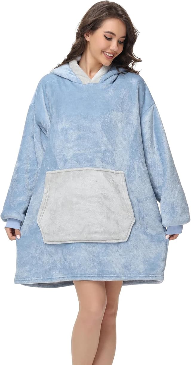 Thumbnail 5 de LATH.PIN plaid à capuche panda chaud