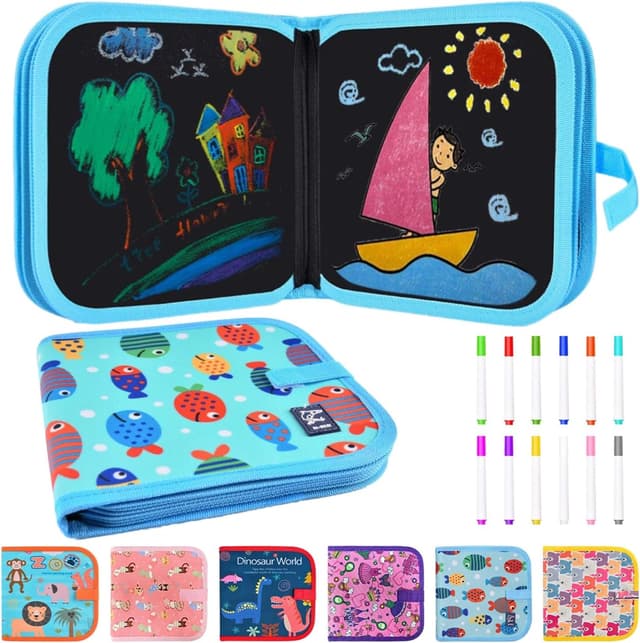 Detalle de Funkprofi Graffiti Malbuch mit 12 Stiften