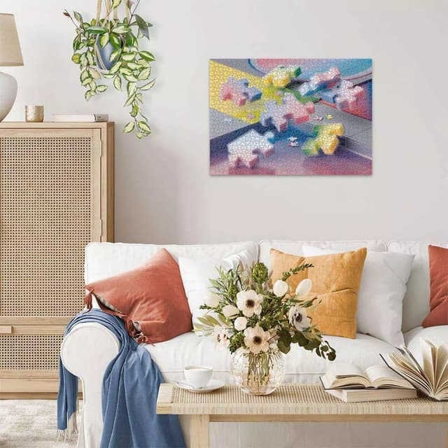 Detalle 2 de Ravensburger 2D Jigsaw Puzzle “Gradient Cascade” (1027 pieces)