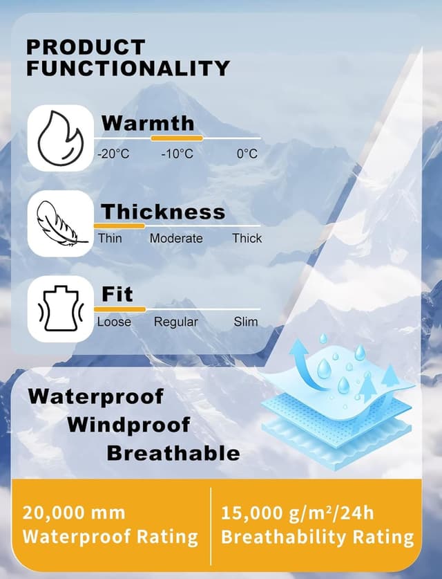 Thumbnail 5 de GSOU SNOW Pantalon de Ski Baggy 20 000 mm