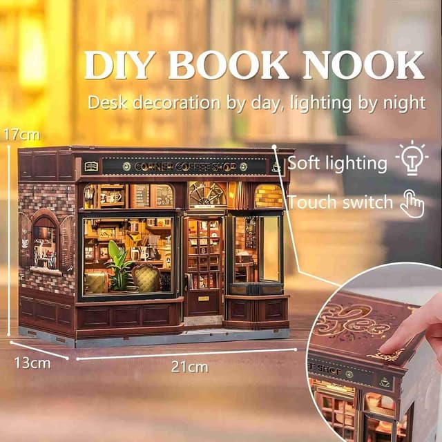 Thumbnail 2 de Fsolis Book Nook Kit 294 pcs