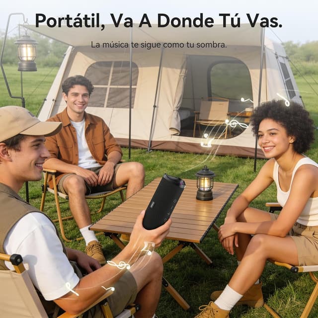 Thumbnail 6 de Oraolo Altavoz Bluetooth Potente 20W
