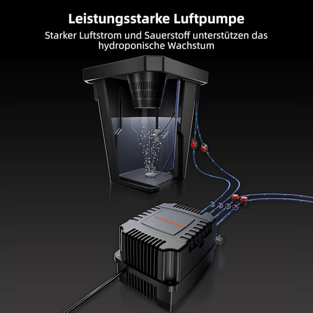 Detalle 1 de Spider Farmer DWC Hydrokultur 27 Liter System