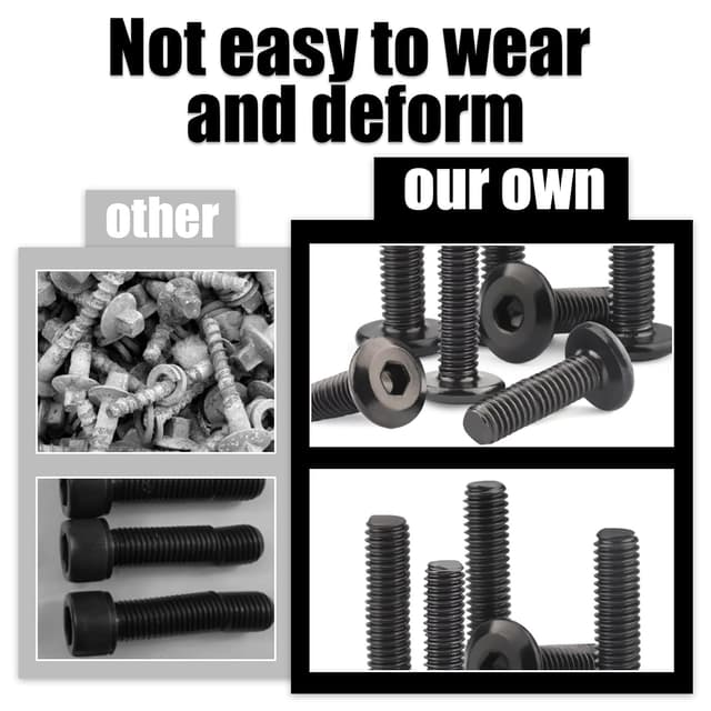 Detalle 1 de Plstod M5 x 16 Flachkopfschrauben 40er