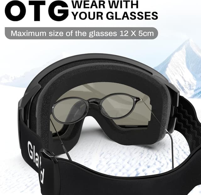 Thumbnail 4 de GlaRid PRO Frameless Ski Goggles