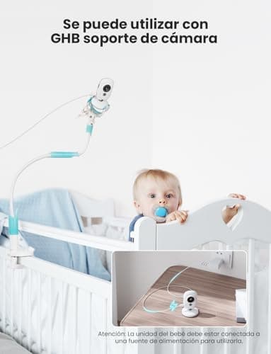 Thumbnail 9 de GHB Camara Vigilancia Bebe 3.2" 720HD 📷