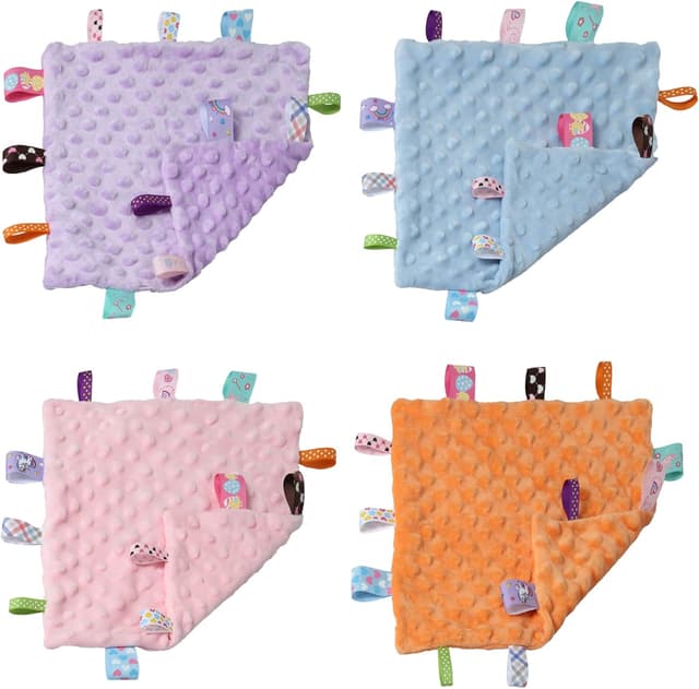 Thumbnail 6 de CREVENT Baby Schmusetuch „Fuchs“ (0+ Monate) – Plüsch Komfort-Lovey zum Kuscheln und Waschen