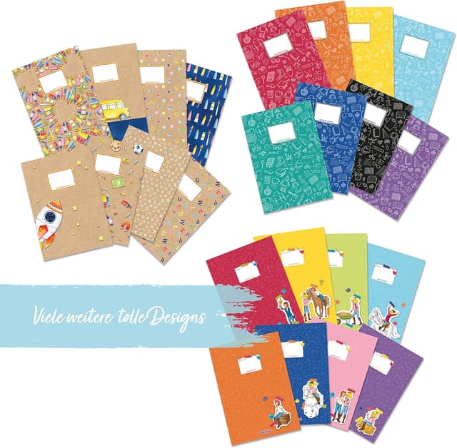 Thumbnail 5 de Papierdrachen Heftumschläge DIN A4 8 Stück