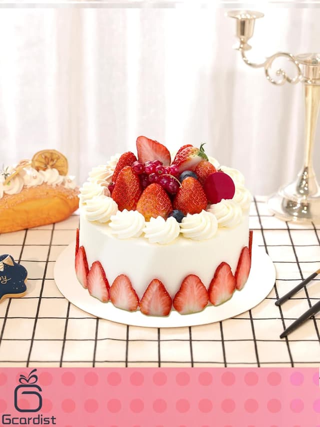 Detalle de Gcardist 25 runde weiße Kuchenbretter aus lebensmittelechter Pappe, 17,5 cm