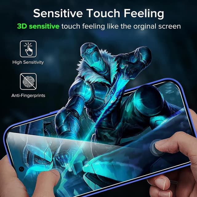 Thumbnail 6 de iVoler 3 pezzi pellicola in vetro temperato per Google Pixel 10a con kit installazione