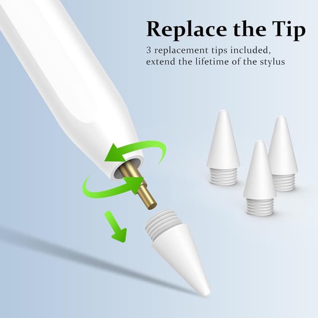 Thumbnail 3 de Apple Pencil 10th Gen compatible stylus, 2X charge