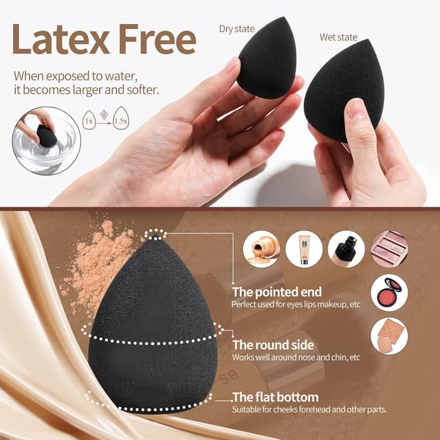 Thumbnail 5 de BS-MALL Bamboo 11 Makeup Brush Set