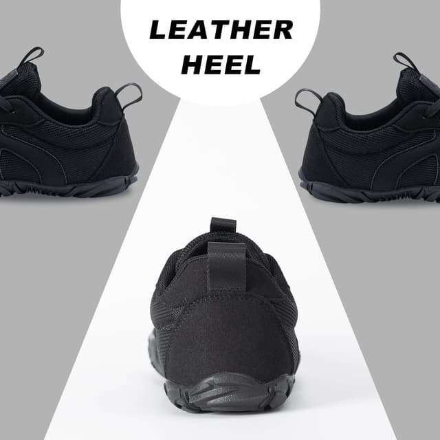 Detalle de Bewenoo Hike Barefoot Shoes: minimalist trail & hiking sneakers with wide toe box