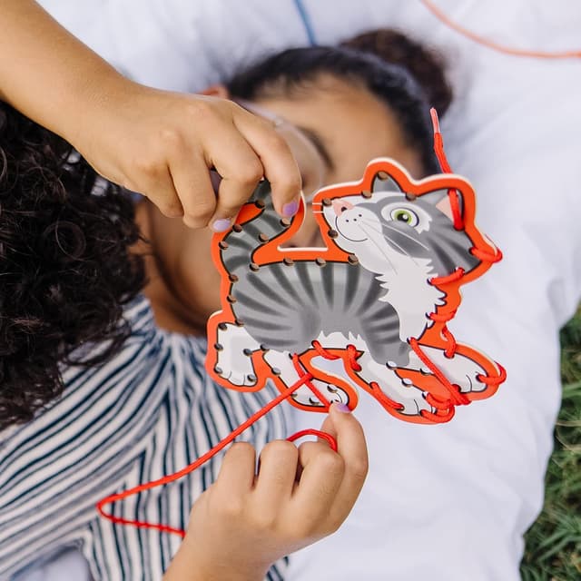 Detalle 1 de Melissa & Doug 13782 – Puzzle de madera con mascotas 🧩