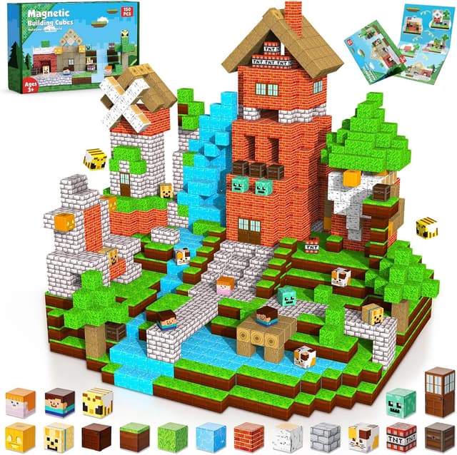 Detalle de ToyUnited Nightmare 150 Teile XXL Magnetbausteine